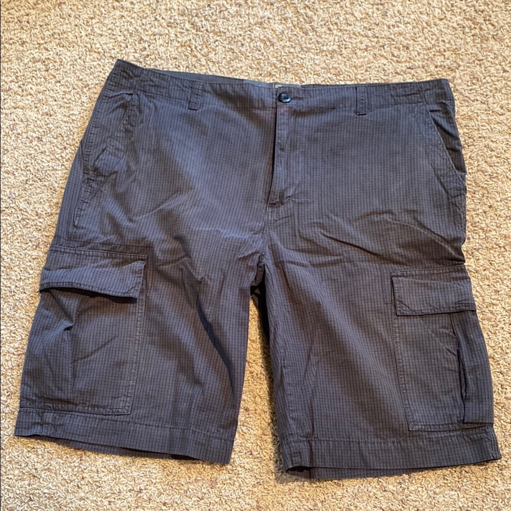 Men's Gray Cargo Shorts